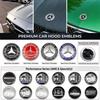 Значок-эмблема на капот автомобиля 57 мм Для Mercedes Benz AMG W212 W213 W205 W177 W247 W176 CLA CLS CLK CLG GLS Аксессуары для капота