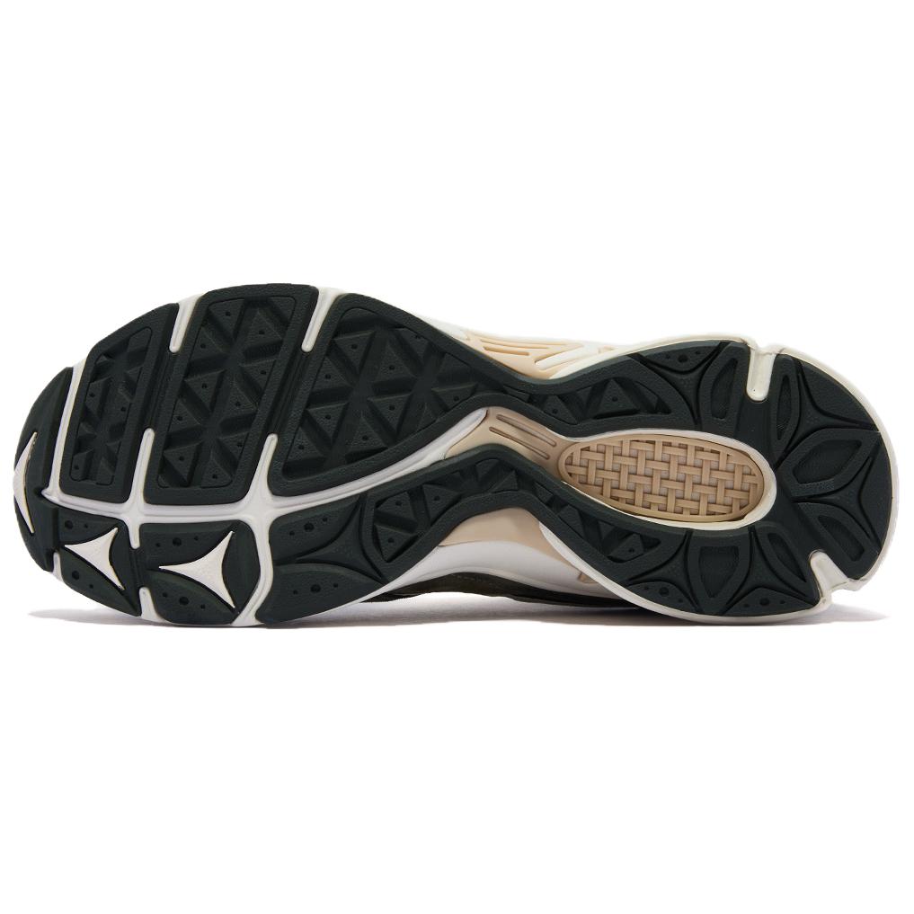 SAUCONY Grid Fusion LC Унисекс Бежевый Зеленый Ретро Беговая обувь S79093-3