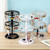 Rotating Earring Storage Rack Female Earring Pendant Jewelry Rack Finishing Bracelet Storage Box Earring Display Rack
