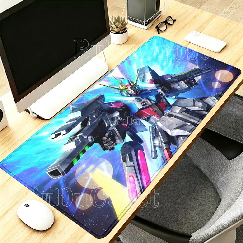 Strike Gundam GAT-X105S Коврик для мыши Аниме Игровой Компьютерный Клавиатура Мышь Коврик Офис HD печать оверлок XXL Нескользящая основа Коврик для стола
