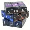 Головоломка 3x3 с дизайном периодической таблицы - образовательная задача по химическим элементам, звездное небо высокой четкости, многомерная головоломка