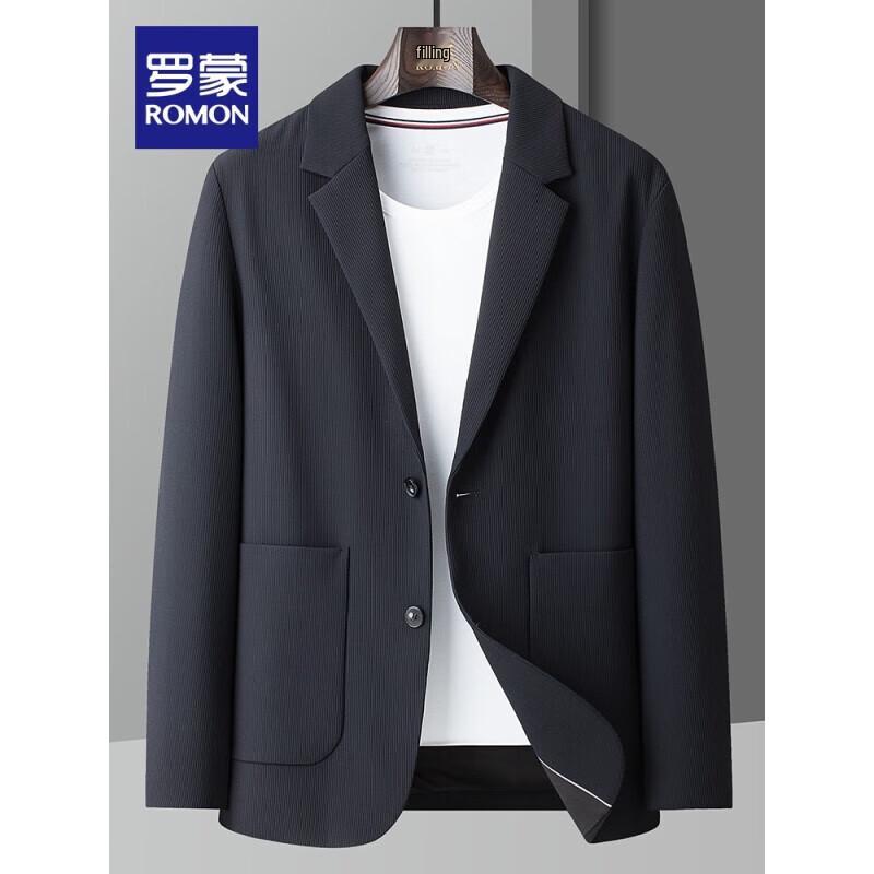 ROMON Мужской пиджак в стиле business casual, эластичный