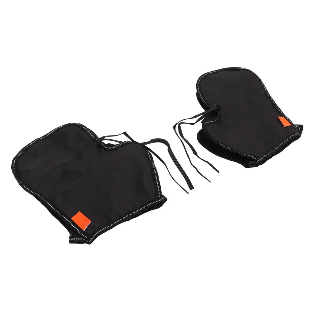 Handlebar Gloves Oxford Cloth Night Reflective Strip Sun Protection Waterproof Universal for Motorcycle Bike Scooter
