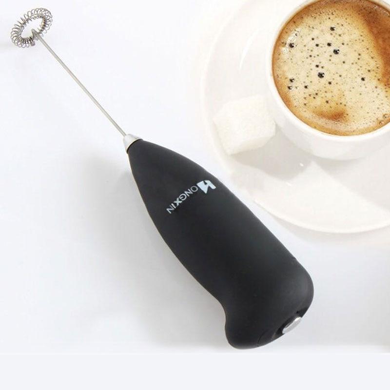Milk Frother Automatic Handheld Foam Coffee Maker Whisk Milk Cappuccino Frother Portable Kitchen Coffee Blender