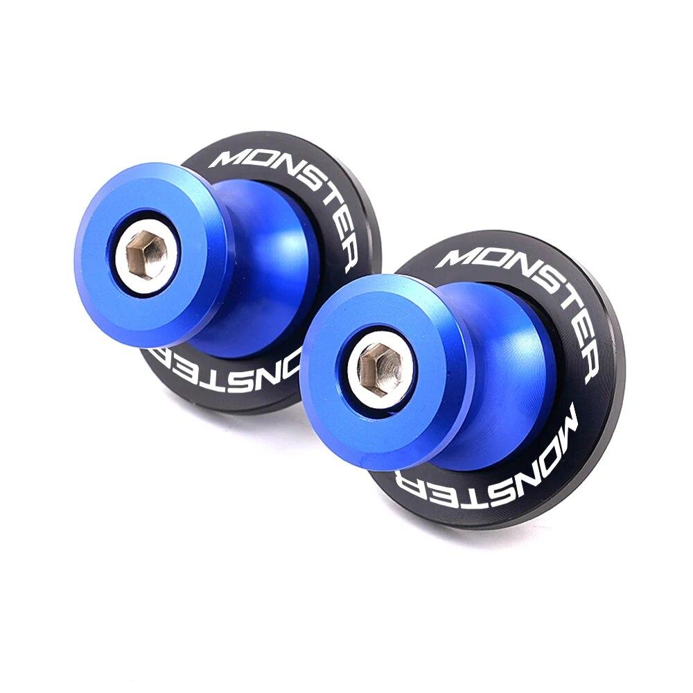 Swingarm Spools For DUCATI Monster 696 796 821 1200 S2R 800 Multistrada 1200 1200S 1200GT Parts Motorcycle Slider Stand Screw