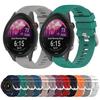Для Garmin Forerunner 255S 18 мм Однотонный силиконовый ремешок для часов