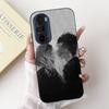 Чехол для Motorola Edge 30 Pro XT2201-1 Чехол Милый Панда Бантик Силиконовый Ударопрочный Чехол Для Moto Edge Plus 2022 Edge30 Funda