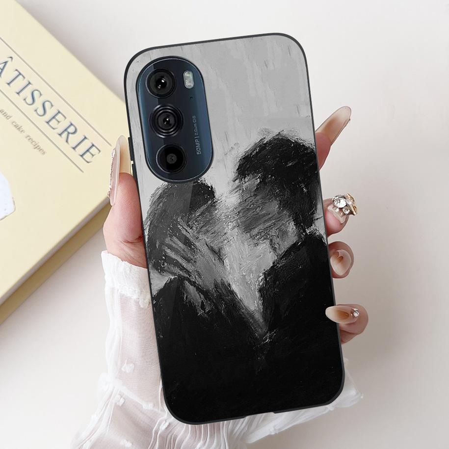 Чехол для Motorola Edge 30 Pro XT2201-1 Чехол Милый Панда Бантик Силиконовый Ударопрочный Чехол Для Moto Edge Plus 2022 Edge30 Funda