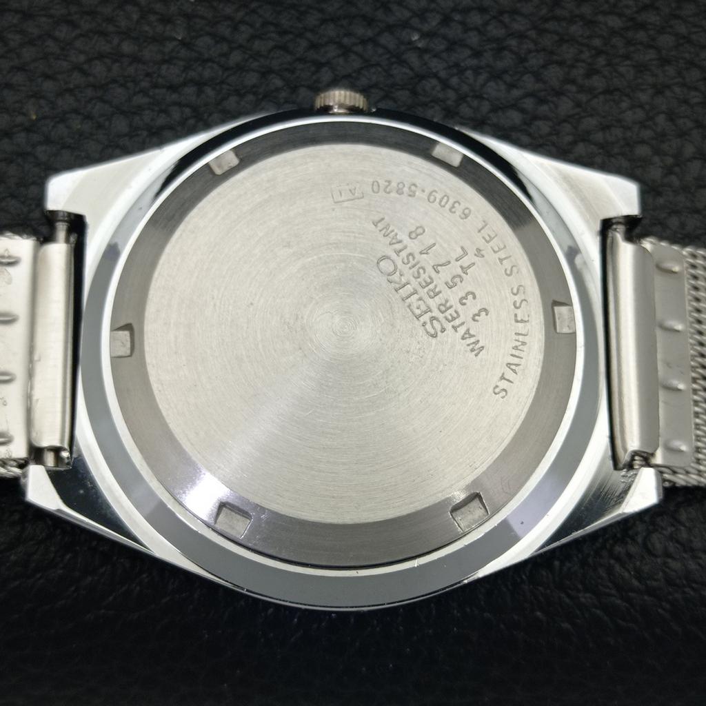 ВОССТАНОВЛЕННЫЕ ВИНТАЖНЫЕ SEIKO 5 АВТОМАТИЧЕСКИЕ 6309A ЯПОНИЯ МУЖСКИЕ ЧАСЫ С КРАСНЫМ ЦИФЕРБЛАТОМ a434688-2