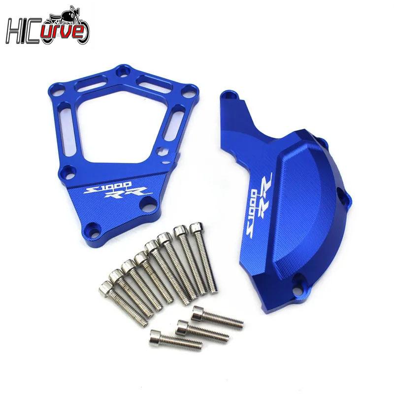 Для BMW S1000RR S1000 RR S 1000 RR HP4 K42 K46 2009 - 2018 2017 Мотоцикл Защита двигателя Крышка статора Слайдер Защитная крышка