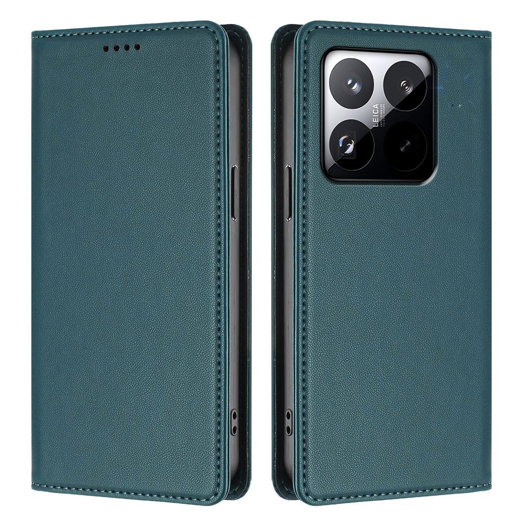For Xiaomi 15T Leather Wallet Case Magnetic Closure RFID Blocking Phone Cover