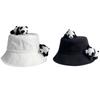 Panda Fisherman Hat Panda Bucket Hat Panda Sun Hat Kid Panda Hat Fisherman Cap Panda Cloche Hat Basin Hat Summer Hat