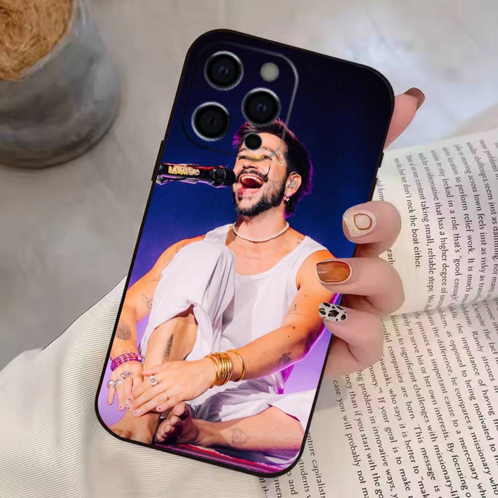 C-Camilo Phone Case For iPhone 17, 16,15,14,13,12,11 Plus,Pro Max, Others Soft Black Cover