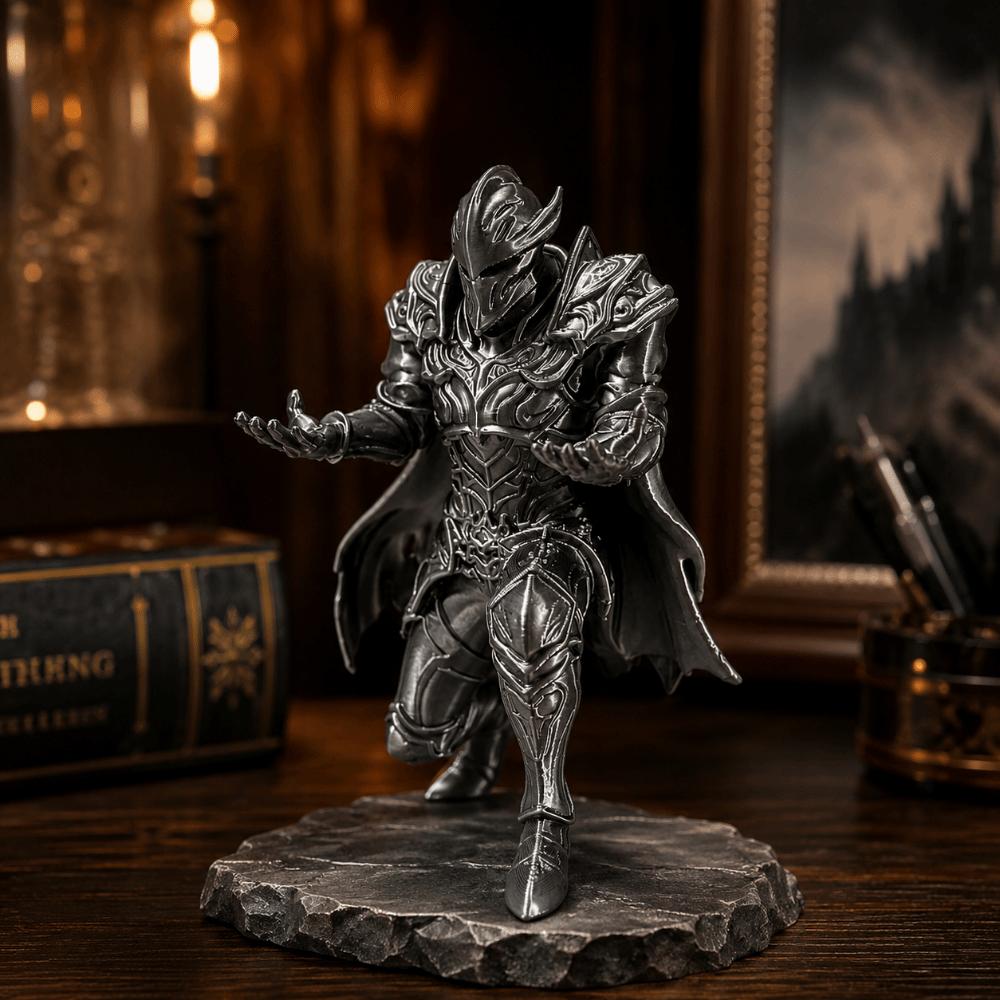 Creative Warrior Pen Stand Multi-functional Desktop Ornaments Knight Statue Office Desktop