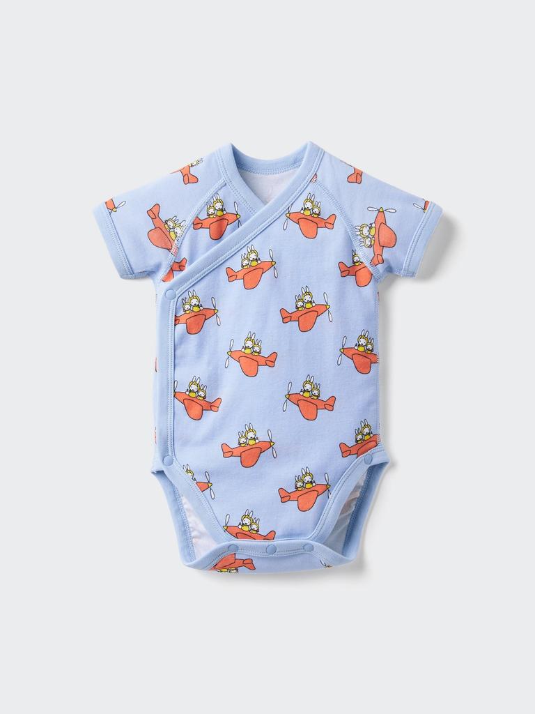 Uniqlo Bn Picture Book Bodysuit Short Sleeve B 60cm