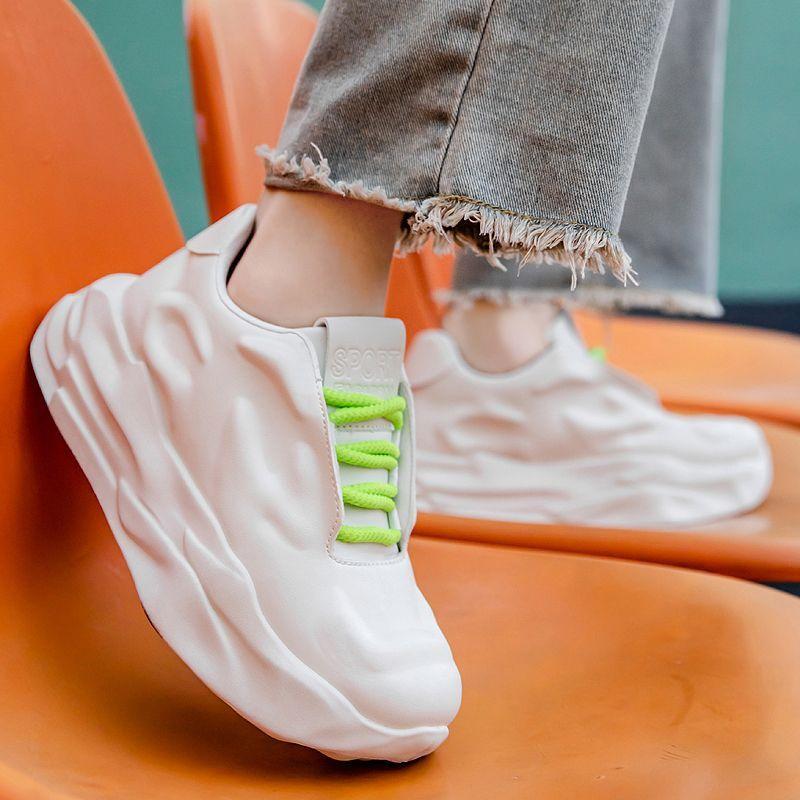 2024 весенние новые сотни пар поп-ботинок, мужские кроссовки на толстой подошве, повседневная обувь, мужская обувь, модная трендовая обувь