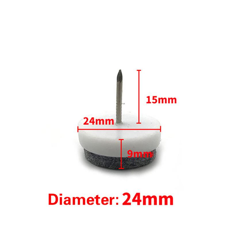 30 шт. Войлочные накладки для ногтей Противоскользящие Ножки для мебели Стола Защитные накладки для ножек мебели Защита деревянного пола Стопоры для стульев Войлочные накладки