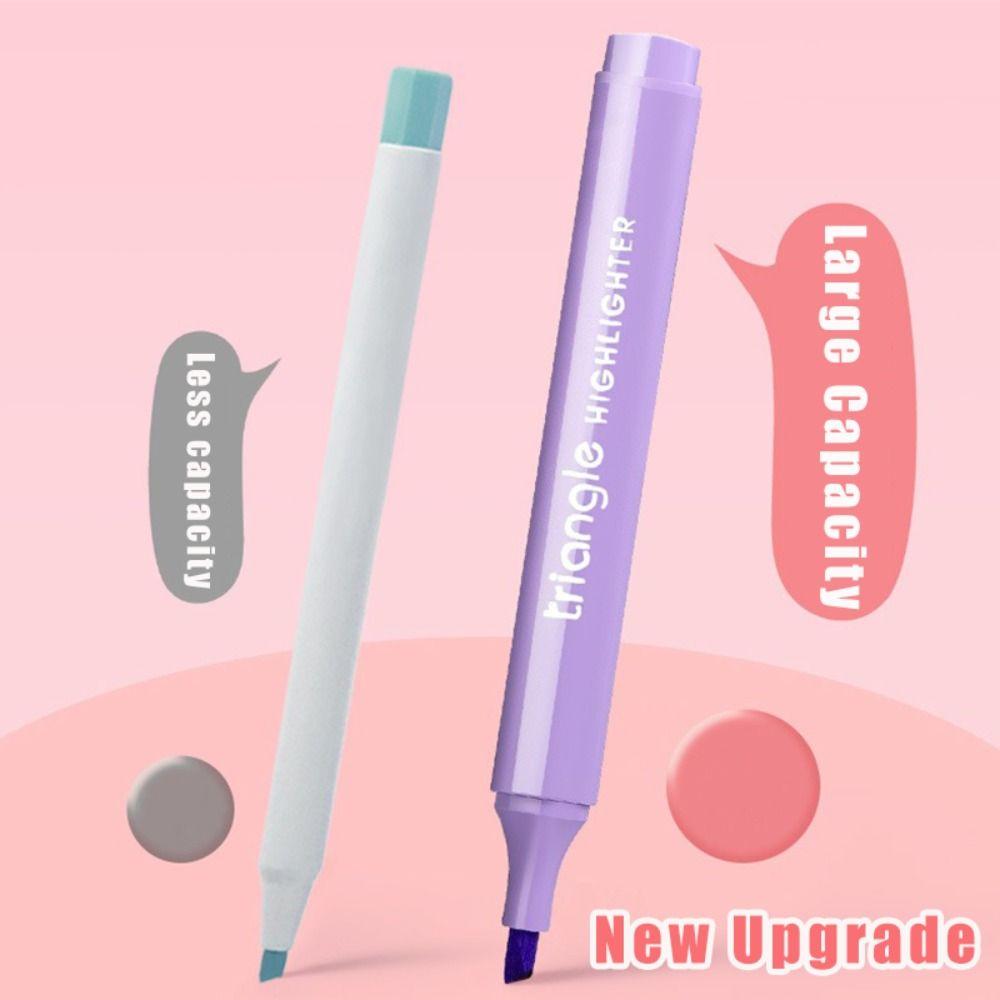 Morandi/Macaron Color Marker Pen Painting Graffiti DIY Scrapbook Pen Fluorescent Pen Student Gift