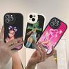 Чехол для телефона рэперши Ники Минаж для iPhone 11 12 13 14 15 16 Pro Max Mini Plus Мягкий кожаный чехол