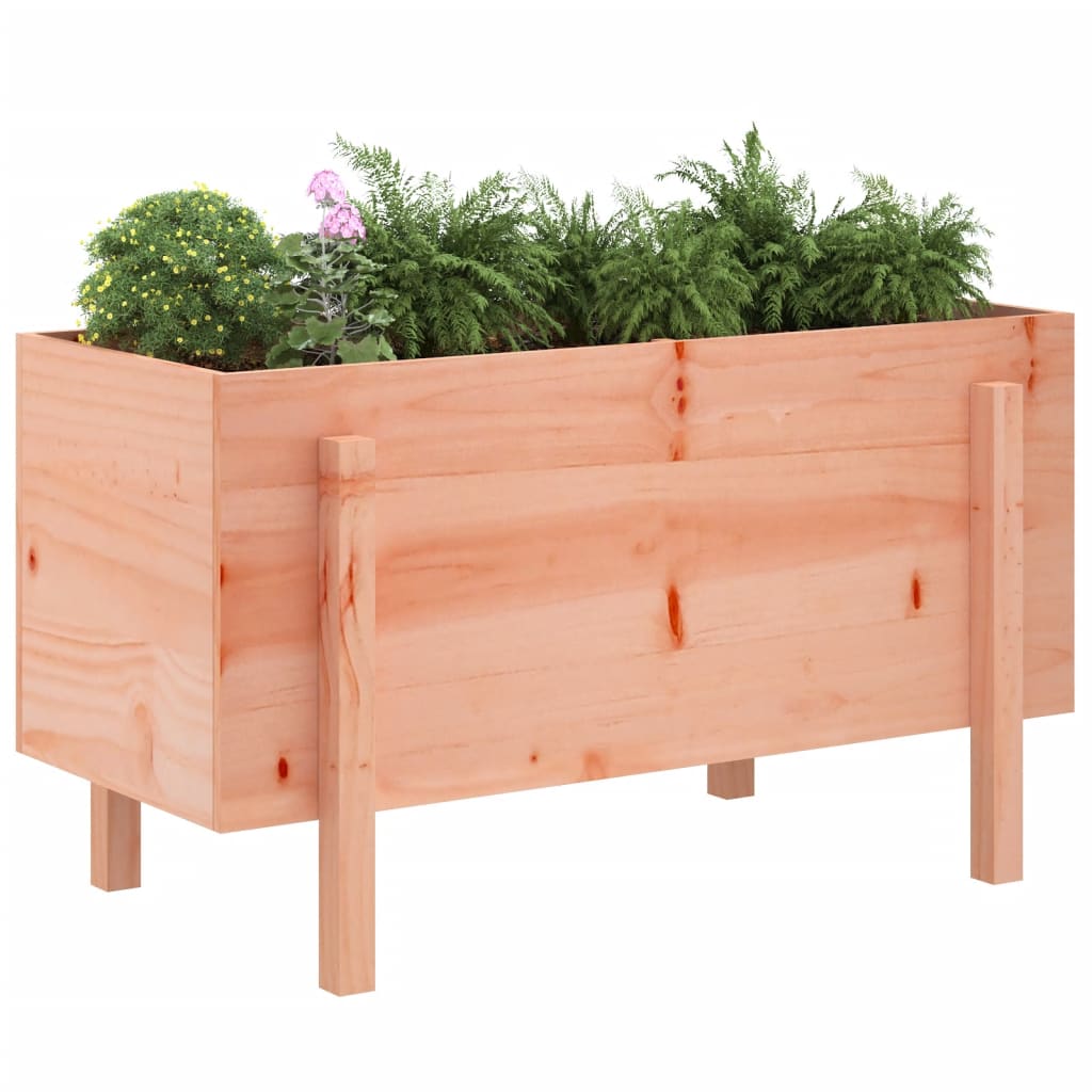 Raised Garden Bed 101 x 50 x 57 cm Solid Douglas Fir Wood