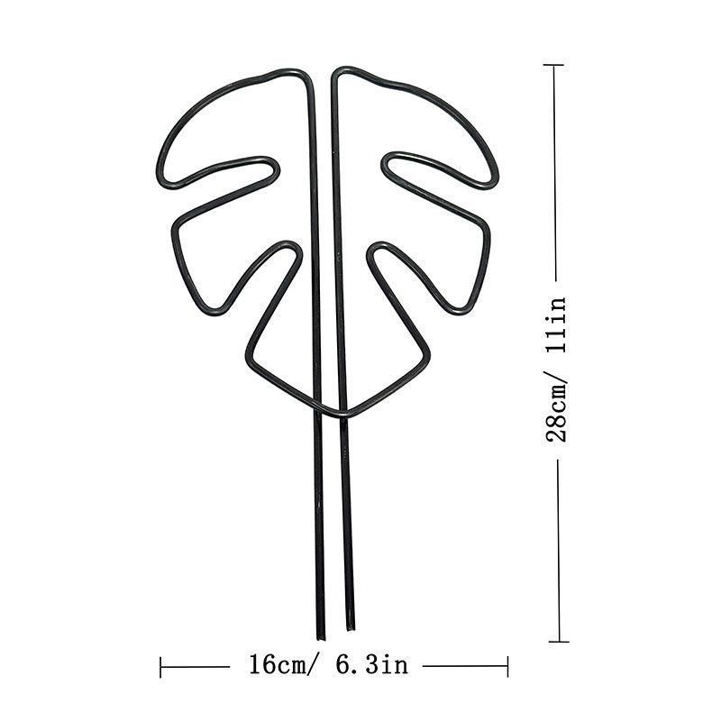 Reusable Metal Climbing Plant Stems Support Stake, Unique Design Plant Stake, Garden Decor, Flower Pot Decor, Plant Trellis, Ideal for Healthy Growth