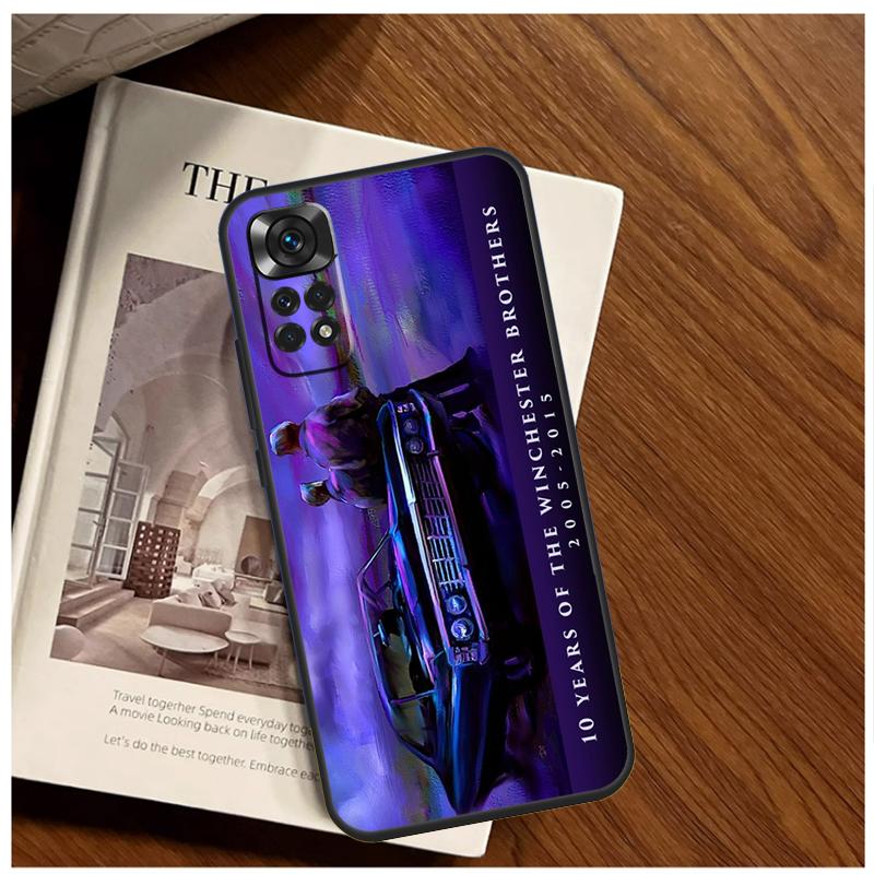 Чехол Supernatural Кастиэль для Xiaomi Redmi Note 13 11 10 9 8 12 Pro Plus 12S 11S 10S 9S 10A 9C 10C 12C 13C Funda