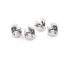 4Pcs 6-8Mm Glass Brackets Zinc Chrome Alloy Shelf Holder Support Clamp