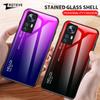 Mi12 Case Gradient Tempered Glass Cover For Xiaomi Mi 13 12 12X 12S Ultra 11 11T 12T Pro Xiomi Mi12 Mi13 Mi11 Lite Cases
