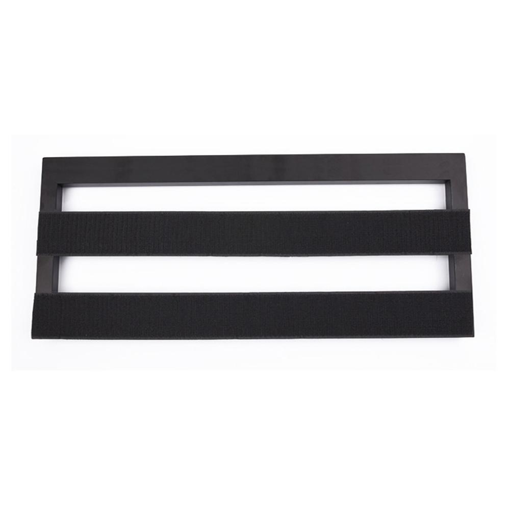 Medium Size Guitar Effect Pedal Board Aluminum Alloy Pedalboard 19.7*7.5 Inch with Carrying Bag