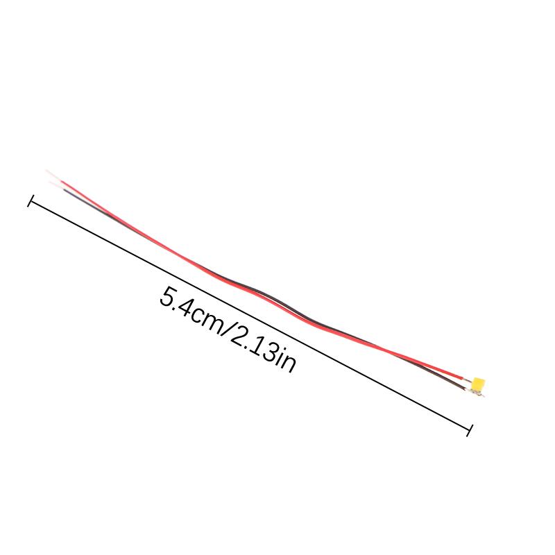 5 шт. 0805 Мигающий светодиод SMD лампа Проводной микро светодиод Предварительно припаянный чип Мини проводная лампа для железнодорожной модели Игрушка Сделай сам Детали модели автомобиля