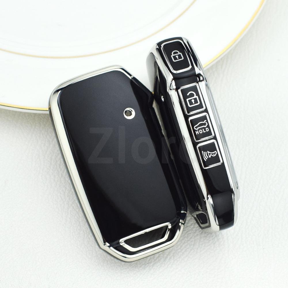 For Kia Ray 2023 Sportage 2022 K7 2020 K3 Cerato 2020 Cadenza 2020 Sorento 4 Soul Telluride TPU Car Remote Key Fob Case Cover