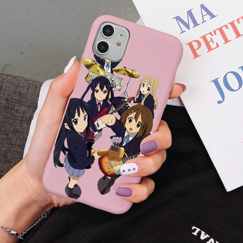 К-ОН! Чехол для телефона iPhone 14 11 12 13 Mini Pro Xs Max 8 7 6 6S Plus X XR, однотонный, конфетного цвета
