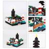 Moc 321Pcs China Urban Micro Landscape Architecture Zhejiang Model Assembly Diy Building Blocks Children'S Puzzle Toys