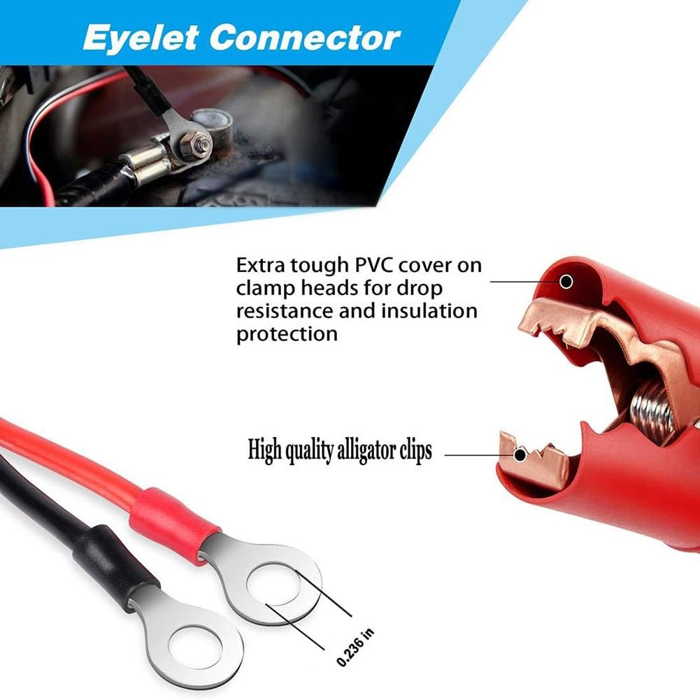 Соединители проводов быстроразъемного адаптера с зажимом типа «крокодил»