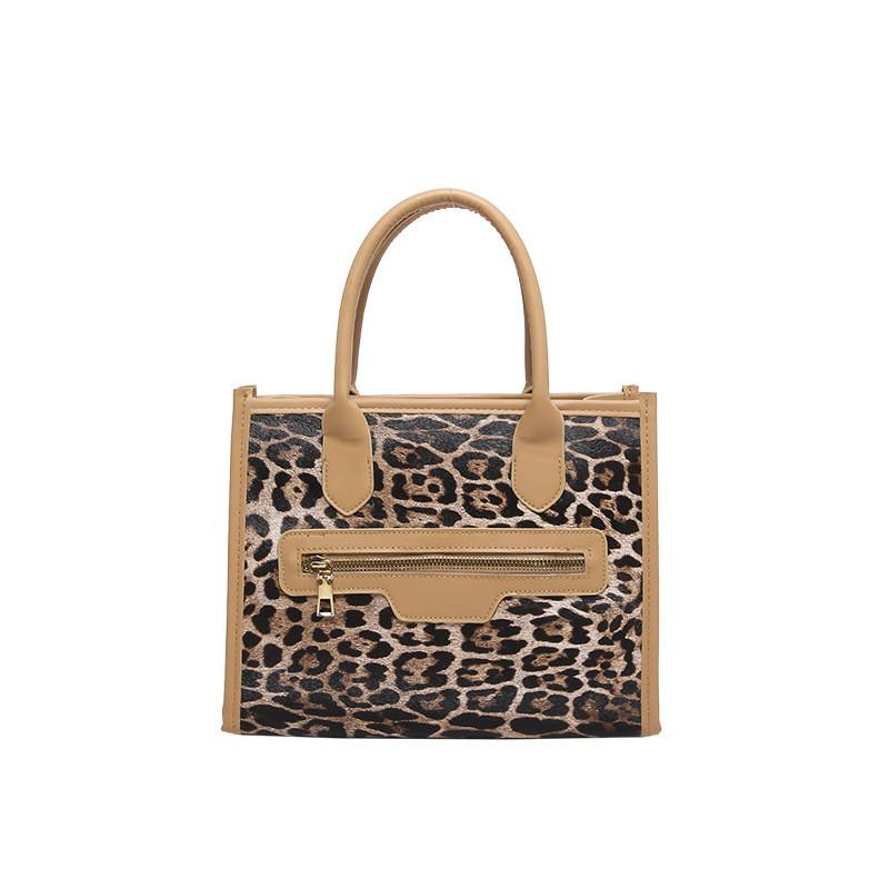 Stylish And Spacious Pu Leopard Print Crossbody Bag For Women Perfect For Outfits Casual