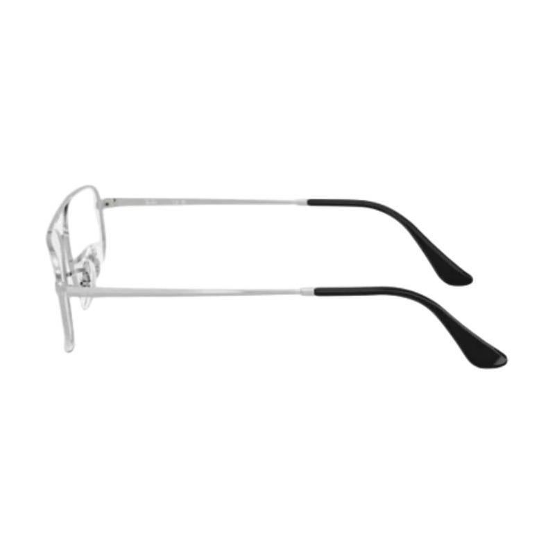 RAYBAN Temple Logo Metal Irregular Geometry Prescription Optical Glasses Frames Unisex Couple Style 0RX6550 2501
