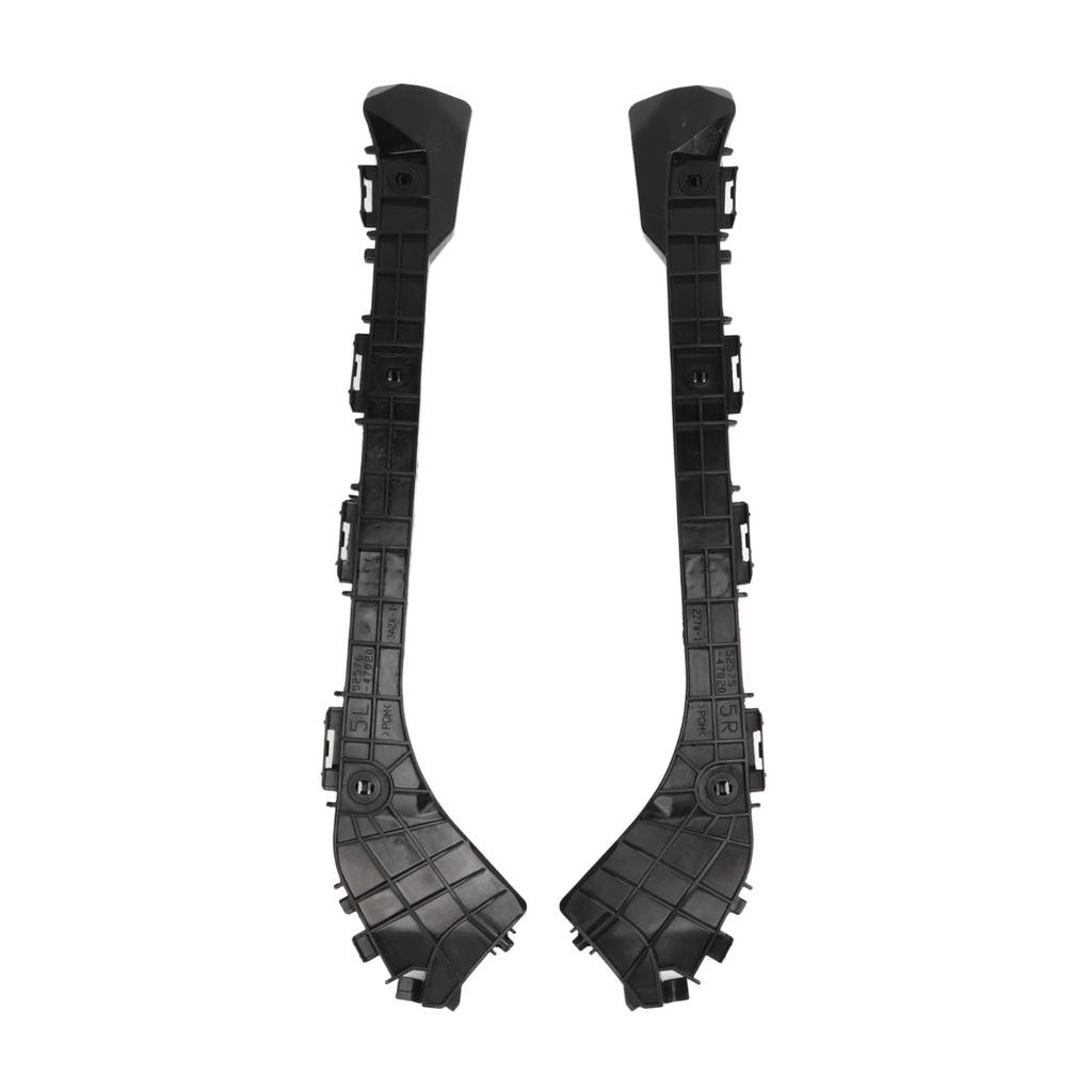 1 пара кронштейнов заднего бампера 5257647020 Ударопрочный черный комплект левого и правого кронштейна Замена для Prius с 2010 по 2015 год