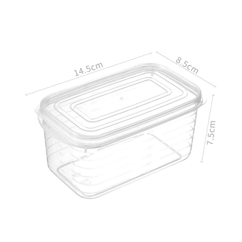 5 шт. Контейнер для хранения в холодильнике Заморозка Овощи Фрукты Органайзер для холодильника Заморозка Мясо Контейнер для сохранения свежести с крышкой Для кухни