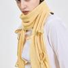 KIMZISU Ribbon Tied Muffler _ YELLOW