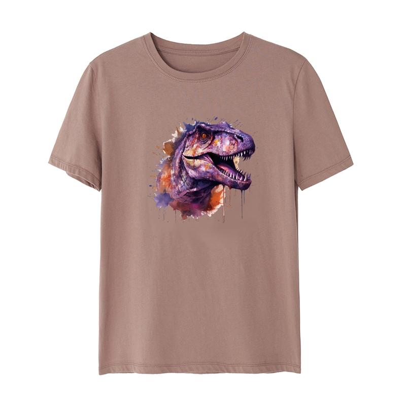 The Dinosaur Heat Transfer Vinyl Fashion Iron On Patch HTV Sticker DIY Thermal Transfer Decal for Fabric T Shirts