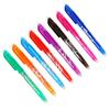 8Pcs/Set 8colors Erasable Pen Multicolor Ballpoint Pen 0.5mm for Office School Supplies Stationery