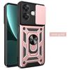 Для Realme GT7 Pro/ GT7 Чехол–Сдвижная крышка камеры+Кольцо-подставка+Магнитное притяжение, Противоударная бронированная задняя крышка военного класса, Защита от падений