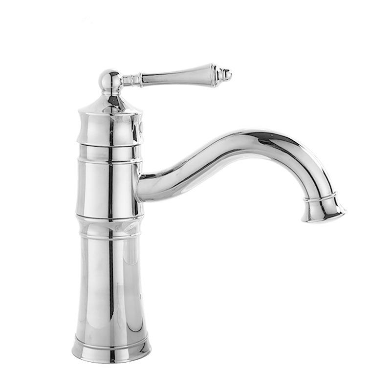 Tuqiu Антикварный смеситель для ванной комнаты Золотой смеситель для раковины Хромированный смеситель для раковины Горячий и холодный кран для унитаза Водопроводный кран Черный