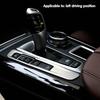 Stainless For BMW X5 F15 X6 F16 Interior Gear Shift Button Decoration Cover Trim