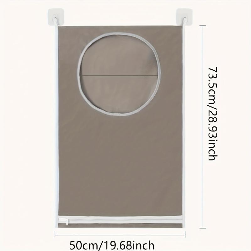 1 шт. Мешок для хранения грязной одежды из ткани Оксфорд, Настенный мешок для хранения, Корзина для грязной одежды для общежития, ванной комнаты, Настенная, Мешки для стирки