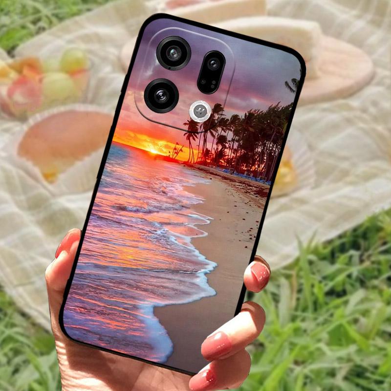 Чехол для OPPO Find X9 Pro FindX9 Силиконовый Мягкий TPU Чехол для Телефона для OPPO Find X9Pro X 9 Чехол Бампер Противоударный Funda Coque PLJ110