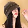 Vintage Y2k Baggy Cap Ethnic Style Pullover Hats Fashion Beanies Cap  Streetwear
