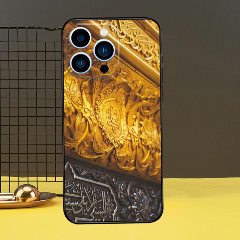 Святой Чехол для Телефона Имам Али Исламский Шиитский Мекка Для iPhone 16 15 14 13 12 11 Pro Max X XR XS Max 7 8 Plus 12 13 Mini Задняя Крышка