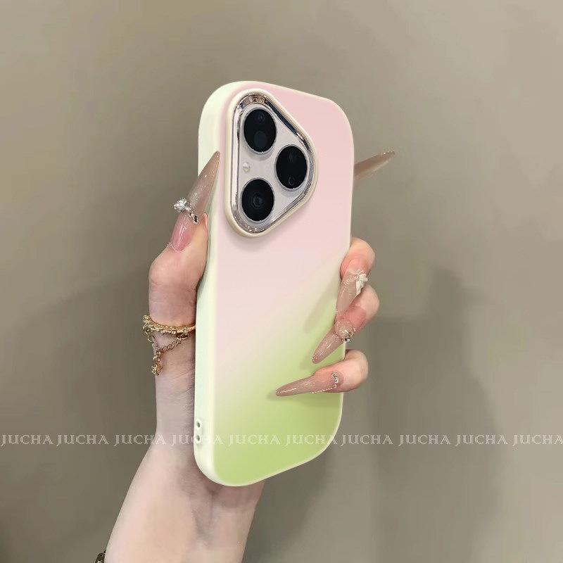 Подходит для чехла мобильного телефона huawei pura продвинутое ощущение креативная мода purapro простой дофамин постепенное изменение