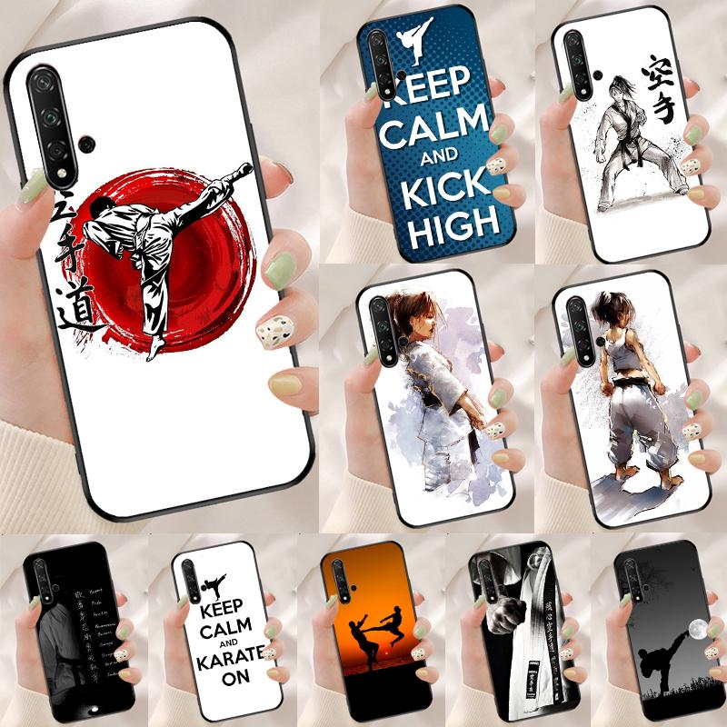 Чехол Kung Fu Karate Taekwondo Martial для Huawei Nova 10 9 SE 5T 12s 12i 11i Y91 Y90 Y60 Y70 Y72 Y61 P20 P40 P30 Lite P60 Pro